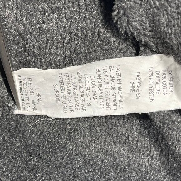 LL Bean Shirt Mens Large Tall Plaid Fleece Lined Flannel Overshirt Shacket Fall - Picture 5 of 8